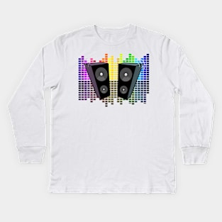 Loudspeakers Kids Long Sleeve T-Shirt